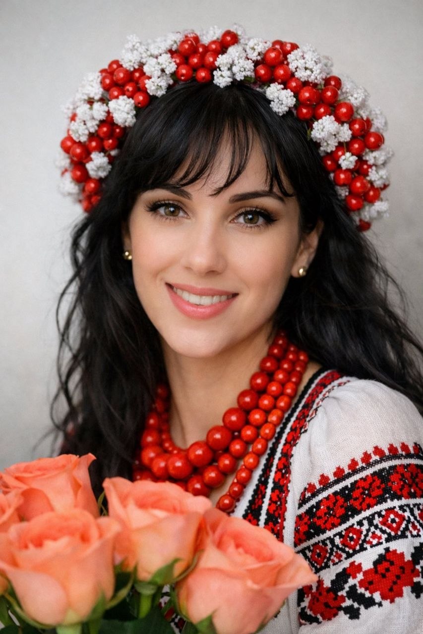 Мама у вишиванці